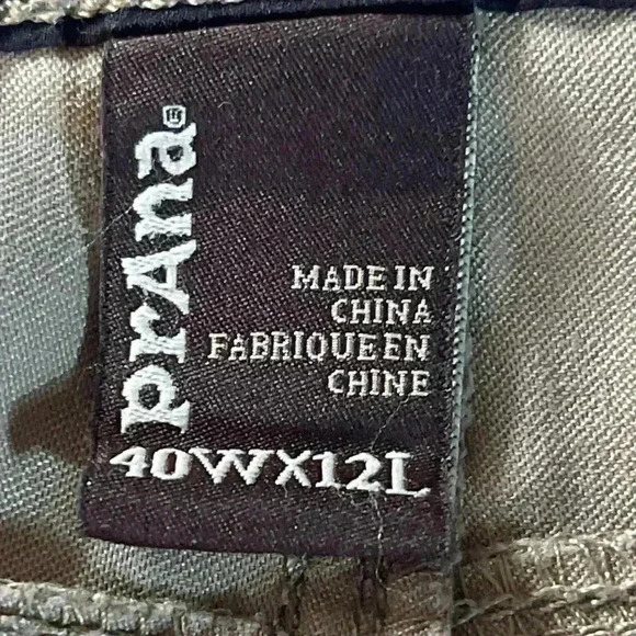 Prana Men’s Cargo Shorts Size 40 X 12 - Picture 5 of 10